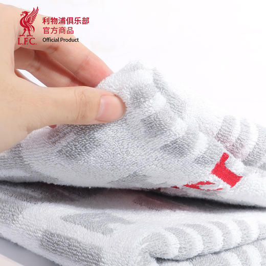 【官方正版】利物浦俱乐部 | 简约款毛巾家居浴巾吸水洗澡裹巾 商品图3