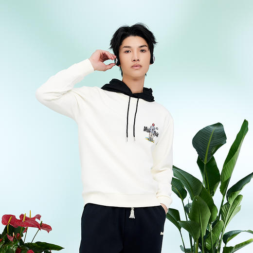 【断码清仓】HX 春季圆领卫衣情侣款C106510023101 商品图2