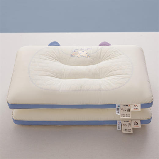 【拍2个减30元】可爱猫耳亲子枕 全棉卡通刺绣儿童款枕 商品图8