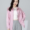 【高货xg】全新升级【铂金会员174/天猫229/差价55】(20905) 洛诗琳早春新款设计感小众粉条纹叠穿宽松慵懒风衬衫外套 商品缩略图3