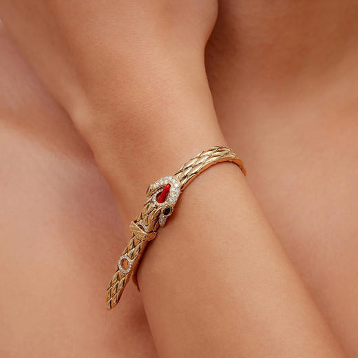订购8周到｜Yvonne Leon-python-蟒蛇 手镯［法国设计师］ 商品图2
