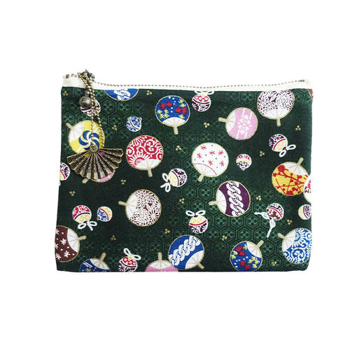 HUJI祤集Komon收纳包风の花花扇 商品图2