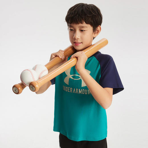【12月-特惠福利】Under Armour安德玛儿童圆领短袖T恤241101019超低折扣 商品图5