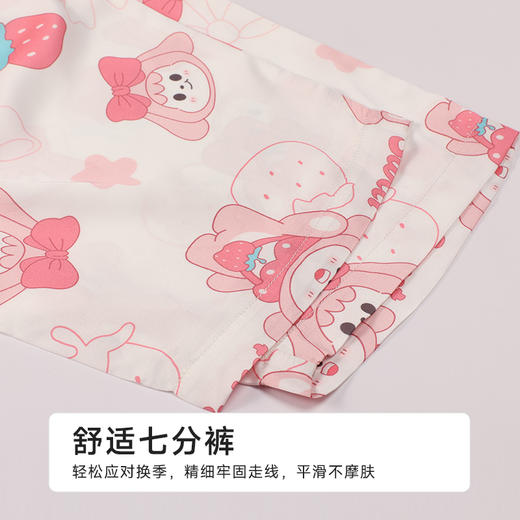 都市丽人童装梭织棉套装薄冰雪丝印花超值精选短袖类JHH1A4 商品图7