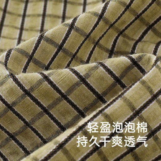 英氏男童中裤春夏户外格纹纯棉裤子百搭休闲裤25新款YRKZJ1R044A 商品图1