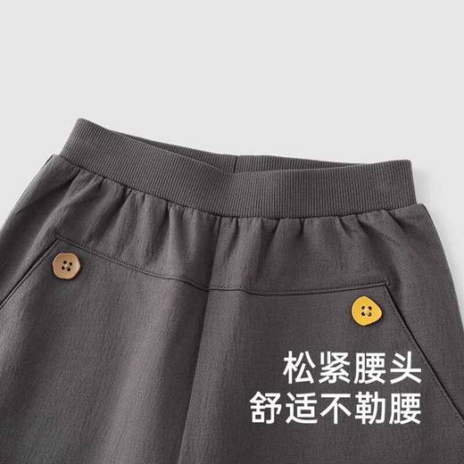 英氏儿童裤子春夏男童长裤休闲透气百搭裤子2025新款YRKCJ1R010A 商品图2