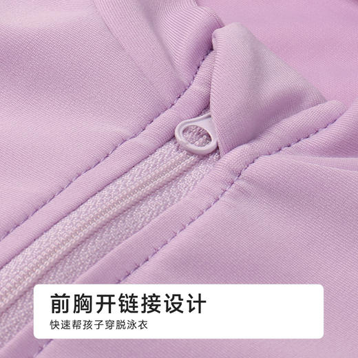 都市丽人女童连体泳衣薄半光涤泳布滨海休闲一体式泳衣JSH1A2 商品图5