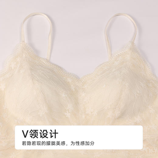 都市丽人特殊面料长抹胸蕾丝时尚美搭抹胸LVH2A5 商品图4