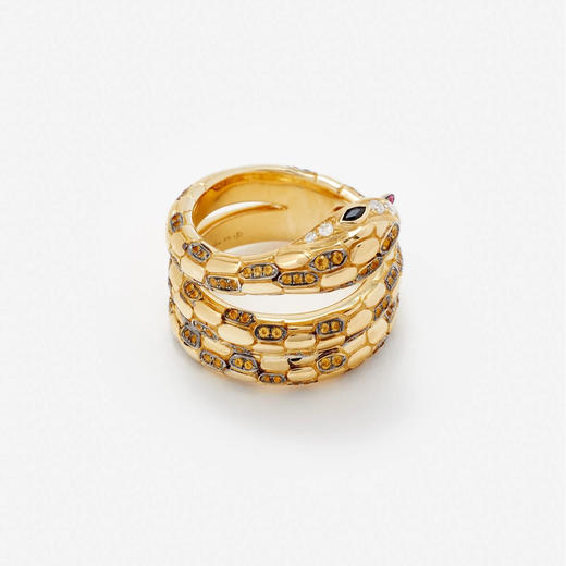 订购8周到｜Yvonne Leon-double python-蟒蛇 戒指［法国设计师］ 商品图3