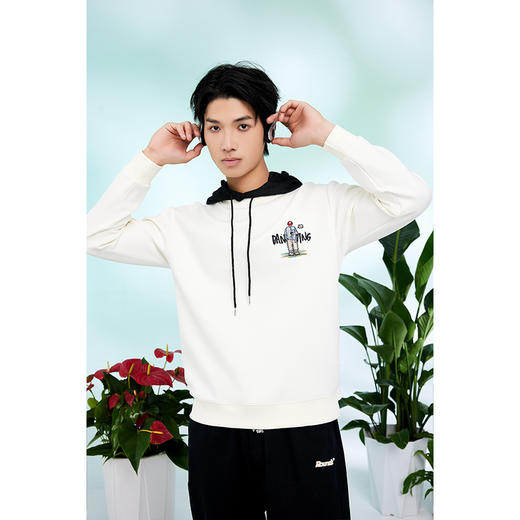 【断码清仓】HX 春季圆领卫衣情侣款C106510023101 商品图3