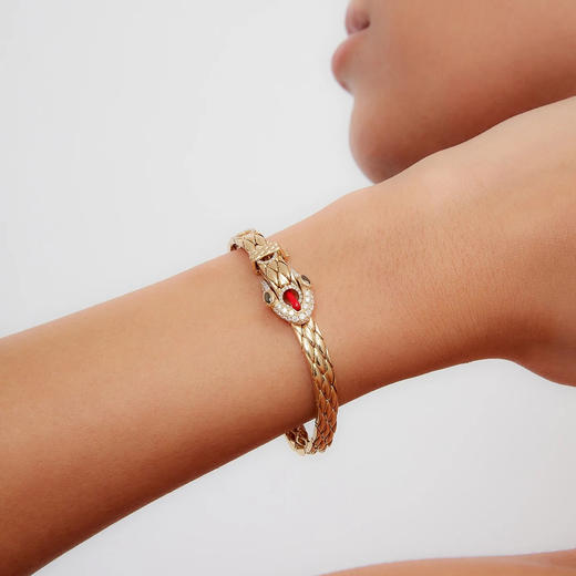 订购8周到｜Yvonne Leon-python-蟒蛇 手镯［法国设计师］ 商品图0