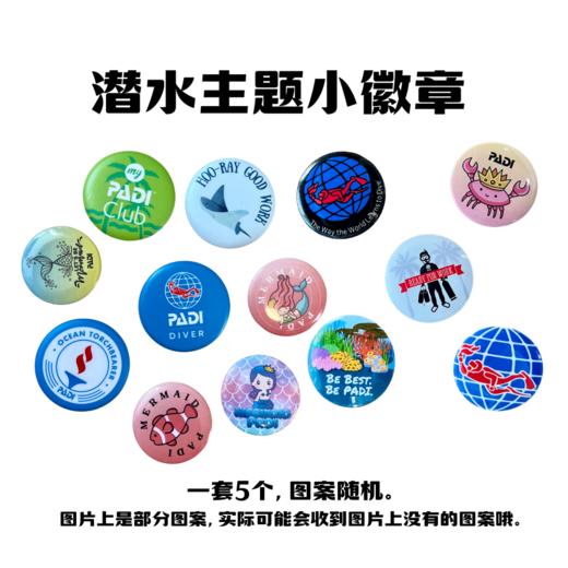PADI Gear 贴纸挂绳小徽章 商品图1