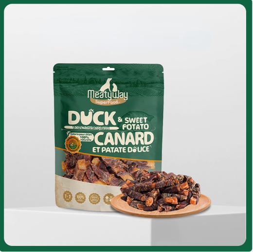 爵宴鸭肉红薯卷磨牙训练奖励狗狗宠物零食 商品图1