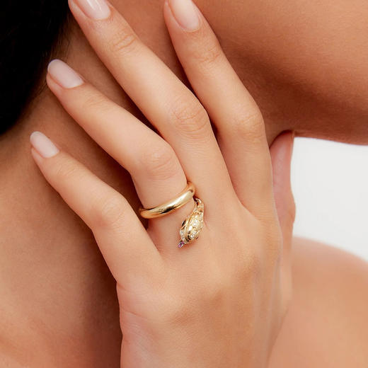 订购8周到｜Yvonne Leon-python-蟒蛇 戒指［法国设计师］ 商品图0