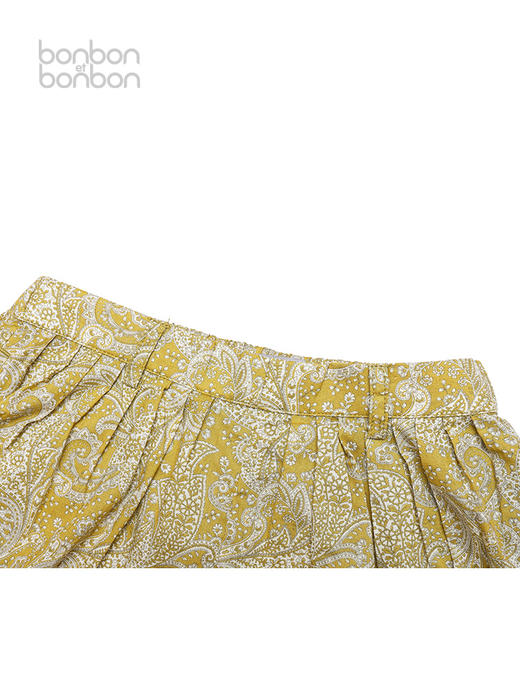 阔腿印花短裤 商品图2