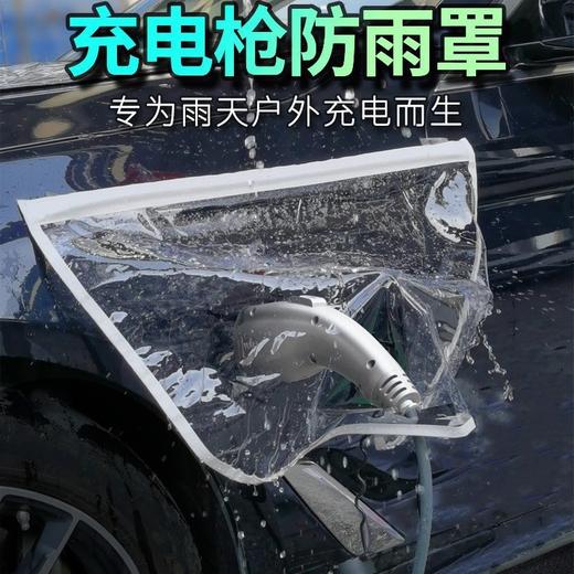 新能源车充电口防雨罩充电器防雨挡充电枪防雨罩户外充电口保护套 商品图1