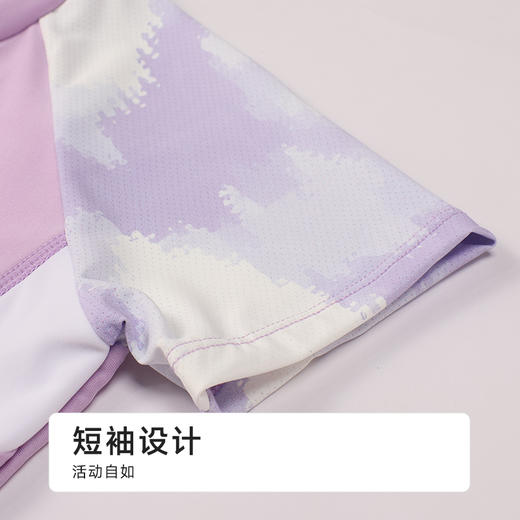 都市丽人女童连体泳衣薄半光涤泳布滨海休闲一体式泳衣JSH1A3 商品图7