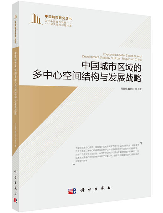 中国城市区域的多中心空间结构与发展战略 商品图0