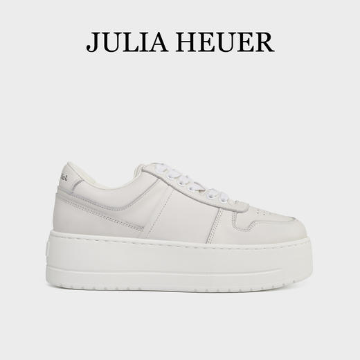 Julia Heuer 厚底休闲小白鞋 商品图2
