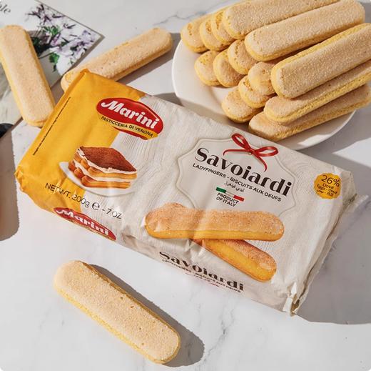 安诺尼手指饼干 提拉米苏原料 200g原装 烘焙原料 意大利进口 商品图0