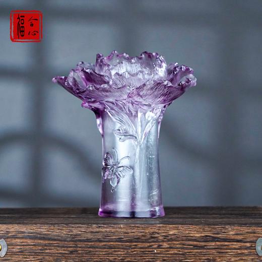 【钰涵老师推荐】古法牡丹花瓶 商品图0