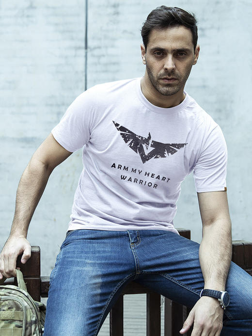 加强版龙牙龙翼高支棉短袖文化衫加强版 商品图1