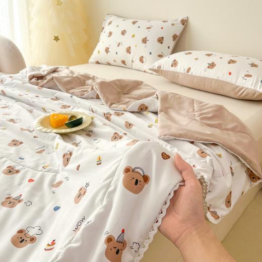 【5折伙拼】悦醒水洗超柔夏被空调被 活性印染印花夏凉被 商品图4