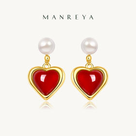 【情人节系列】Manreya玛芮雅情人节珍珠首饰系列丨耳钉、项链、手链