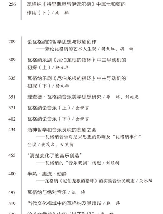 瓦格纳音乐研究文论集 商品图2