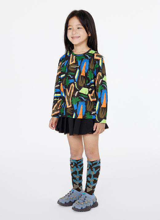 jnby   25年春款    中筒袜   6P2N13310 商品图5