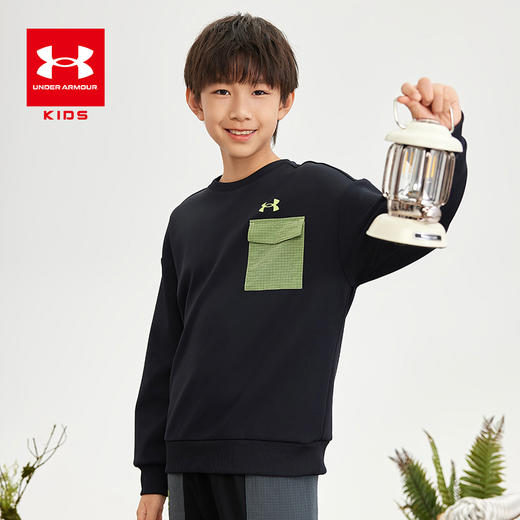 Under Armour安德玛儿童套头卫衣243103362 | 空气层面料、自然舒适 商品图1