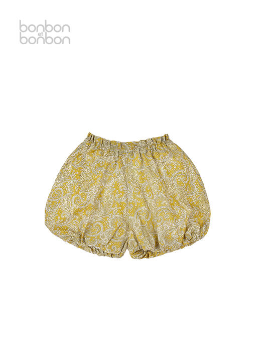 复古印花花苞裤 商品图1