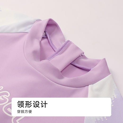 都市丽人女童连体泳衣薄半光涤泳布滨海休闲一体式泳衣JSH1A3 商品图4