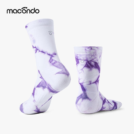 春秋马孔多男女跑步训练袜3代 扎染 透气吸汗 柔软高弹 5级抗jun 立体减震 支撑足弓 专业运动纱线【99元2双】 商品图1