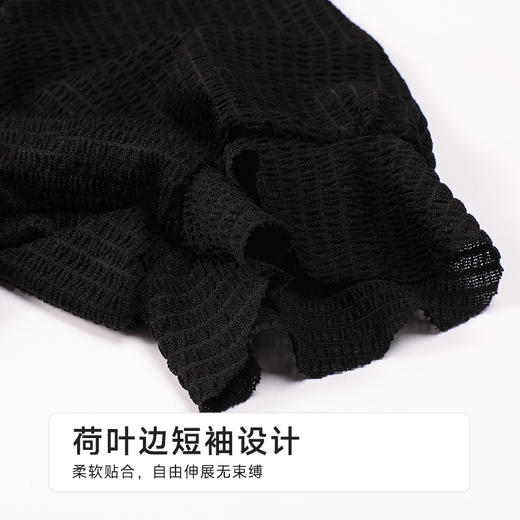 都市丽人女士连体泳衣薄半光涤泳布滨海休闲一体式泳衣LSH1A6 商品图8