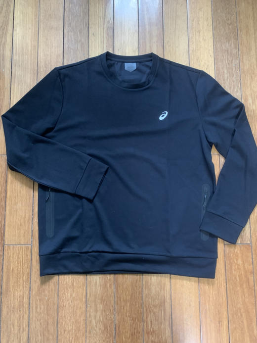 正品亚瑟士卫衣，后背反光条设计。M170 XL180 XXL185各几件。标准码。 商品图0