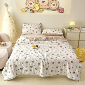 【5折伙拼】悦醒水洗超柔夏被空调被 活性印染印花夏凉被