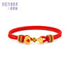 【生日会员】原创设计如意红绳黄金手链女款足金手绳事事如意3D硬金转运珠MEMORA诗普琳HBE05801（线上专供） 商品缩略图6