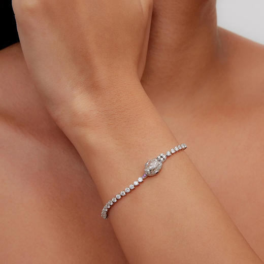 订购8周到｜Yvonne Leon-rivière python-蟒蛇 网球手链［法国设计师］ 商品图0