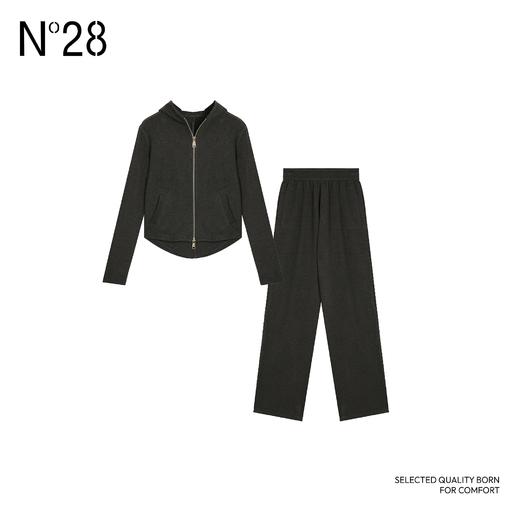 【破价】N°28 高智精英套装休闲套装显瘦拉链连帽套装9A32Z223 商品图3