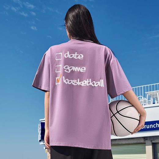 有志者UZIS篮球运动短袖男美式休闲宽松透气夏季百搭圆领T恤bingo 商品图3