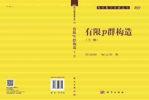 【官方】有限p群构造（下册）/张勤海 安立坚 商品图3