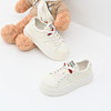 经典鲨女鞋2025年春款百搭圆头韩版舒适平底时尚休闲鞋小白鞋KW142-517011 商品缩略图2