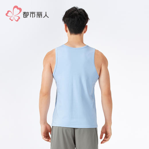 都市锋尚棉质常规背心棉基础简约无宽肩背心FVH5A3 商品图3
