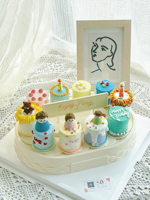 旋转音乐组合小蛋糕（提前5天预定哦） 商品图0