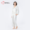 都市丽人女士丝质长袖套装薄冰雪丝提花好睡好眠长袖类LHH1A8 商品缩略图1