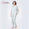 都市丽人女士梭织棉短袖套装薄人棉贡缎好睡好眠短袖类LHH1C9 商品缩略图3