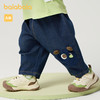 巴拉巴拉童装儿童裤子男童牛仔裤宝宝长裤2025新款春装可爱时尚萌 商品缩略图1
