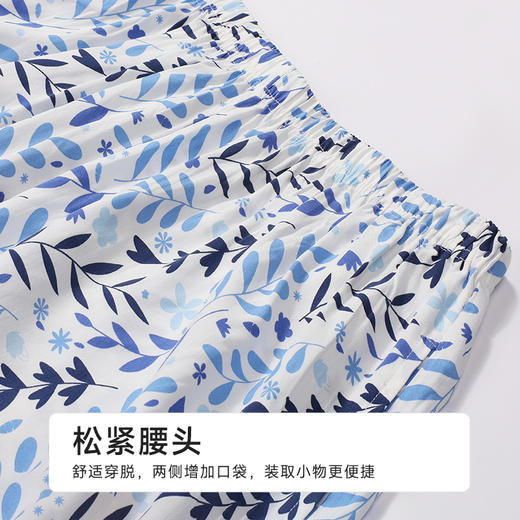 都市丽人女士特价棉质短袖套装薄梭织人棉超值精选短袖类LHH2B6 商品图4