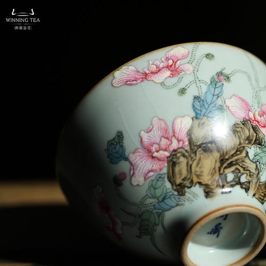 问鼎汝瓷鼎峰系列天青精工款鸿声杯（虞美人） 商品图2